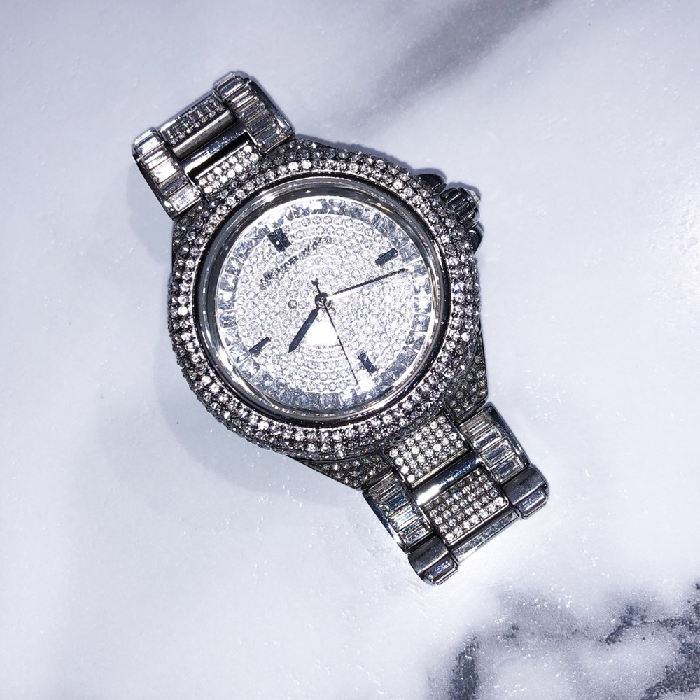 Michael Kors Camille Glitz Pave Watch MK5869